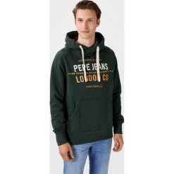Pepe Jeans Neville Bluza Zielony. Zielone bluzy męskie Pepe Jeans, l, z haftami, z bawełny, bez kołnierzyka, bez rękawów, bez kaptura. Za 350,95 zł.