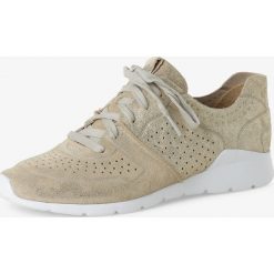 UGG - Tenisówki damskie – Tye Stardust, złoty. Żółte trampki i tenisówki damskie Ugg, bez wzorów, bez zapięcia. Za 649,95 zł.