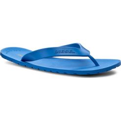 Japonki DIESEL - Splish Y00435 PR184 T6043 Nautical Blue. Niebieskie klapki męskie Diesel, bez wzorów, z tworzywa sztucznego. W wyprzedaży za 89,00 zł.