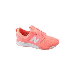Buty Dziecko New Balance KL247C7G. Różowe trampki dziewczęce New Balance, bez wzorów, bez zapięcia. Za 239,99 zł.