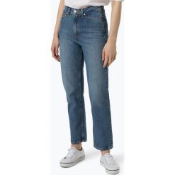 Tommy Hilfiger - Jeansy damskie – Ela, niebieski. Niebieskie jeansy damskie TOMMY HILFIGER, bez wzorów, z bawełny, z podwyższonym stanem. Za 399,95 zł.