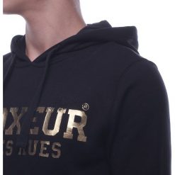 Bluzy męskie: BOXEUR Bluza męska czarno-złota r. XS (BXE-4791F)