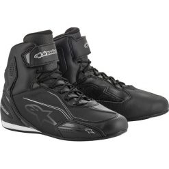 Buty turystyczne STELLA FASTER-3 ALPINESTARS kolor czarny/srebrny, rozmiar 11,5. Szare buty sportowe damskie Alpinestars, bez wzorów, z gumy, sportowe. Za 569,00 zł.