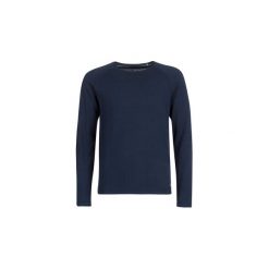 Swetry Jack Jones JJEUNION. Niebieskie swetry męskie Jack & Jones, s, bez wzorów, bez kołnierzyka, bez kaptura. Za 149,00 zł.