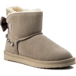 Buty LASOCKI - WS17888-6 Beżowy. Czarne botki damskie skórzane marki Lasocki, na obcasie. Za 159,99 zł.