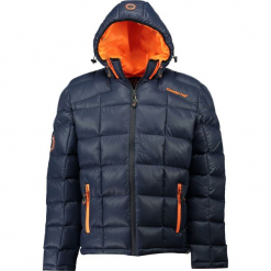 Kurtka zimowa "Dactylon" w kolorze granatowo-pomarańczowym. Brązowe kurtki męskie pikowane marki Canadian Peak, na zimę, l. W wyprzedaży za 341,95 zł.