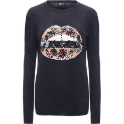 Swetry klasyczne damskie: Markus Lupfer SEQUIN FOWER LIP NATALIE Sweter charcoal
