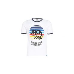 T-shirty z krótkim rękawem Jack Jones JORPLUI. Białe t-shirty męskie Jack & Jones, s, bez wzorów, bez kołnierzyka, krótkie. Za 63,20 zł.