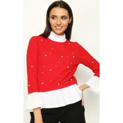 Bluzki damskie: Czerwona Bluzka Spanish Pearl