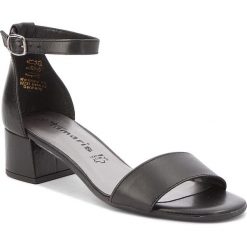 Rzymianki damskie: Sandały TAMARIS – 1-28394-20 Black Leather 003