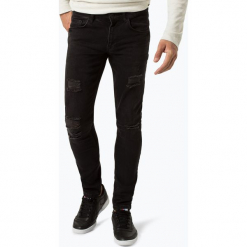Redefined Rebel - Jeansy męskie – Stockholm, czarny. Czarne jeansy męskie regular Redefined Rebel. Za 229,95 zł.