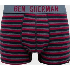 Ben Sherman - Bokserki (2-pack). Niebieskie bokserki męskie Ben Sherman, bez wzorów, z elastanu. W wyprzedaży za 49,90 zł.