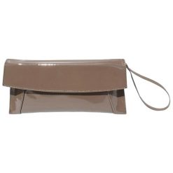 Kopertówki damskie: Kopertówka w kolorze brązowym – (S)30 x (W)16 x (G)5 cm