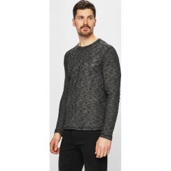 Brave Soul - Sweter. Szare swetry męskie Brave Soul, s, bez wzorów, z bawełny, z okrągłym kołnierzem, bez kaptura. W wyprzedaży za 29,90 zł.