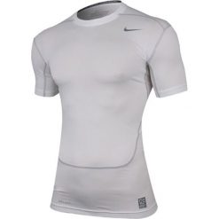 Nike Koszulka męska Core Compression SS Top 2.0 biała r. S (449792 100). Białe koszulki sportowe męskie Nike, m. Za 79,00 zł.