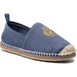 Espadryle POLO RALPH LAUREN - Barron 803745775002 Navy. Niebieskie espadryle męskie z materiału. W wyprzedaży za 269,00 zł.