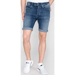 Replay Szorty Niebieski. Niebieskie spodenki i szorty męskie Replay, bez wzorów, z elastanu. Za 516,95 zł.