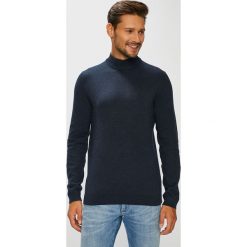 Only & Sons - Sweter. Niebieskie swetry męskie Only & Sons, s, bez wzorów, z bawełny, bez kołnierzyka, bez kaptura. W wyprzedaży za 69,90 zł.
