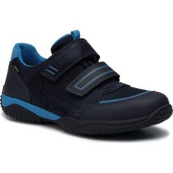 Sneakersy SUPERFIT - GORE-TEX 5-09381-80 D Blau. Niebieskie trampki chłopięce Superfit, bez wzorów, z weluru, na rzepy. W wyprzedaży za 289,00 zł.