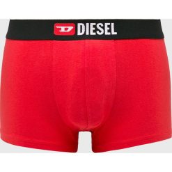 Diesel - Bokserki (3-pack). Czarne bokserki męskie Diesel, bez wzorów, z elastanu. W wyprzedaży za 159,90 zł.