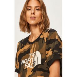 The North Face - Bluza. Zielone bluzy damskie The North Face, s, bez wzorów, z bawełny, bez rękawów, bez kaptura. Za 149,90 zł.
