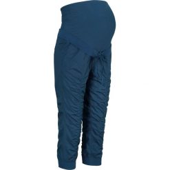 Spodnie ciążowe 3/4 bonprix ciemnoniebieski. Niebieskie spodnie damskie bonprix. Za 109,99 zł.