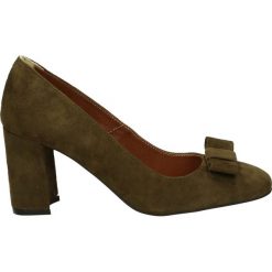 Czółenka - 2680 CAM VER9. Brązowe buty ślubne damskie Venezia, ze skóry. Za 189,00 zł.