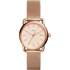 Zegarek FOSSIL - The Commuter 3H Date ES4333 Rose Gold/Rose Gold. Żółte zegarki damskie marki Fossil, ze stali. Za 569,00 zł.