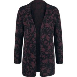 Black Premium by EMP All The Rage Kardigan damski ciemnoczerwony. Czerwone bluzy damskie marki Black Premium by EMP, xl, bez wzorów. Za 164,90 zł.