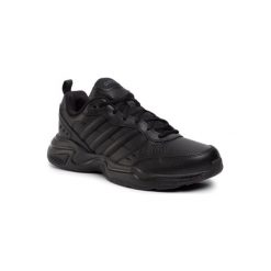 ADIDAS STRUTTER EG2656. Czarne buty sportowe męskie Adidas, ze skóry ekologicznej, bez zapięcia. Za 229,99 zł.