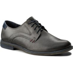 Półbuty SERGIO BARDI - Carona FW127284417GR 109. Szare buty wizytowe męskie marki Sergio Bardi, ze skóry. W wyprzedaży za 189,00 zł.