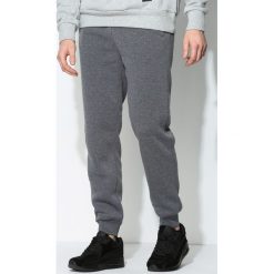 Spodnie dresowe męskie: Szare Spodnie Dresowe Comfort Fit