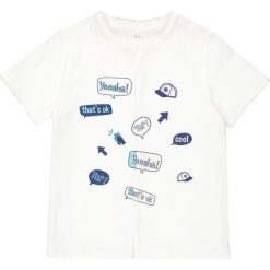 T-shirty chłopięce: T-shirt, wzorek z przodu 3-12 ans