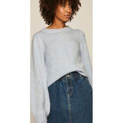Medicine - Sweter Artisanatura. Niebieskie swetry damskie MEDICINE, s, bez wzorów, z poliesteru, bez rękawów, bez kaptura. Za 139,90 zł.