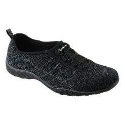 Buty sportowe damskie: Skechers Buty damskie Breathe Easy czarne r. 36 (23008-BLK)