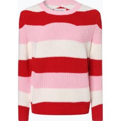 Marc O'Polo Denim - Sweter damski, czerwony. Czerwone swetry damskie marki Marc O'Polo DENIM, xs, bez wzorów, z dzianiny, eleganckie, bez rękawów, bez kaptura. Za 529,95 zł.