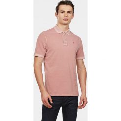 Koszulka polo "Halite" w kolorze brzoskwiniowym. Różowe koszulki męskie G-Star, xxl, bez wzorów, z bawełny, polo, bez rękawów. W wyprzedaży za 155,95 zł.
