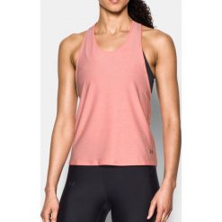 Topy sportowe damskie: Under Armour Top Sport Swing Tank kolor różowy r. M (1306353-980)