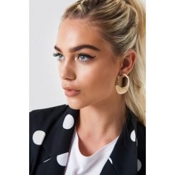 Kolczyki damskie: NA-KD Accessories Kolczyki z dziurką – Gold