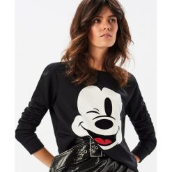 Bluzy damskie: Bluza z Myszką Miki - Czarny