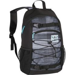 Plecak "Base" w kolorze czarno-szarym - 30 x 48 x 17 cm. Szare plecaki damskie marki Chiemsee Bags, w paski. W wyprzedaży za 108,95 zł.