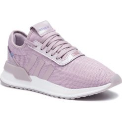 Buty adidas - U_Path X W EE4563 Sofvis/Chapur/Ftwwht. Fioletowe buty sportowe damskie Adidas, bez wzorów, ze skóry, sportowe. W wyprzedaży za 239,00 zł.