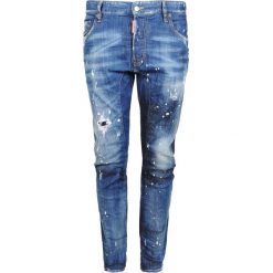 Dsquared Jeansy "Tidy Biker". Czerwone jeansy męskie Dsquared2, bez wzorów. Za 1399,00 zł.
