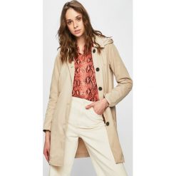 Only - Płaszcz. Brązowe kurtki damskie ONLY, s, z bawełny. W wyprzedaży za 129,90 zł.
