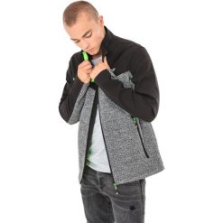 Bluzy męskie: 4f Bluza męska szaro-czarna r. L (H4Z17-BLM006)