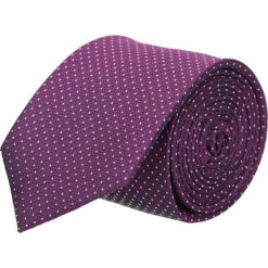 Krawaty męskie: krawat platinum fiolet classic 205
