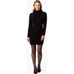 Armani Exchange - Sukienka damska, czarny. Czarne sukienki damskie Armani Exchange, m, bez wzorów, klasyczne, z klasycznym kołnierzykiem, bez rękawów. Za 549,95 zł.