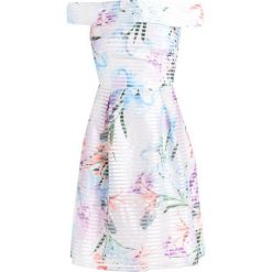 Sukienki: Dorothy Perkins Petite STRIPE Sukienka koktajlowa ivory