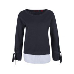 S.Oliver Sweter Damski 38 Niebieski. Niebieskie swetry damskie marki S.Oliver, s, bez wzorów, bez rękawów, bez kaptura. Za 159,00 zł.
