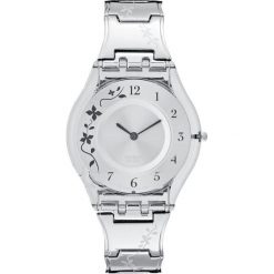 Swatch CLIMBER FLOWERY Zegarek grey. Szare, analogowe zegarki damskie marki Swatch. Za 450,00 zł.